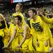 The Michigan bench reacts during the first half at the Final Four in Atlanta on Saturday, April 6, 2013. Melanie Maxwell I AnnArbor.com